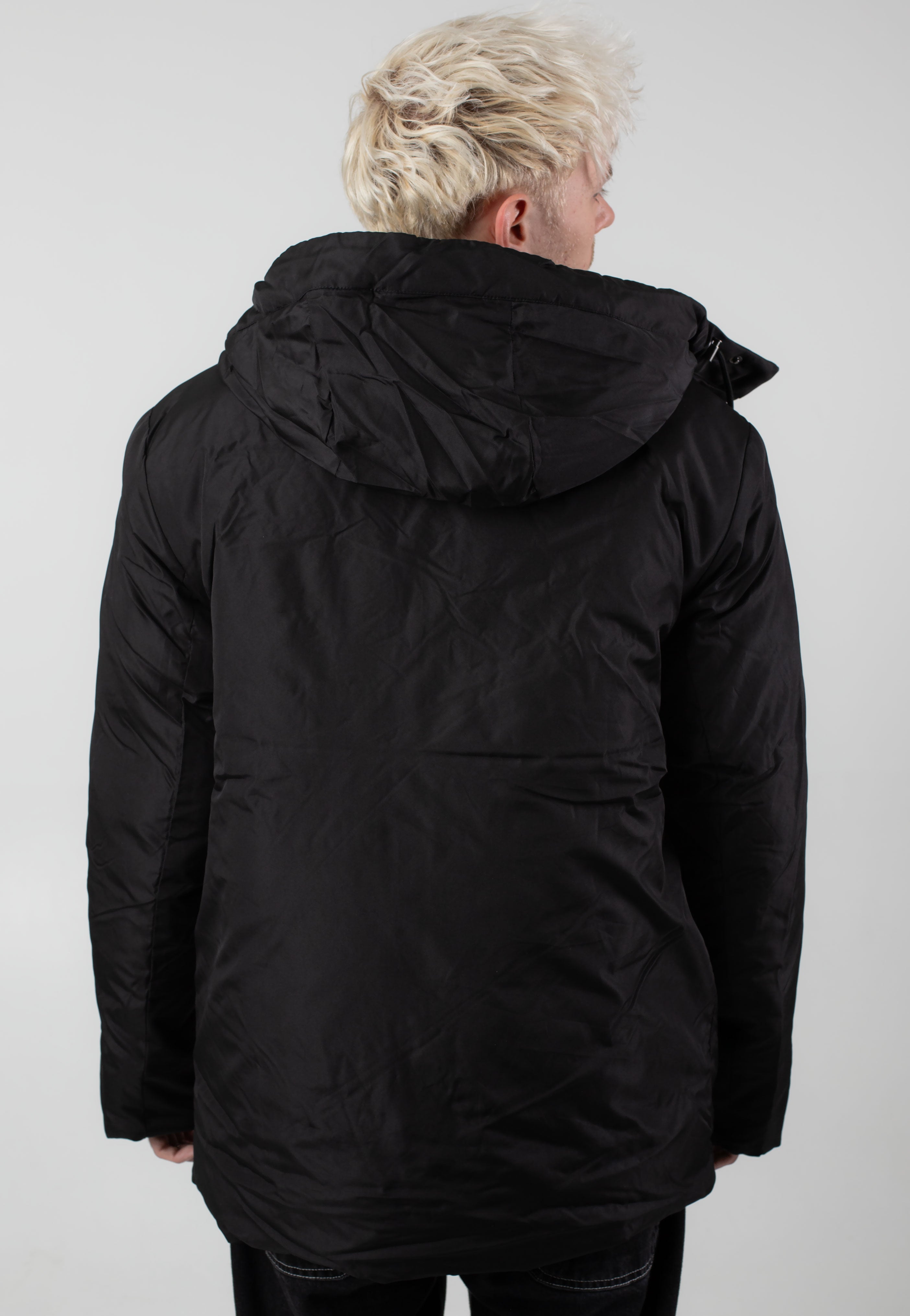 only-sons-odin-black-veste-hiver-homme-noire-m image 2