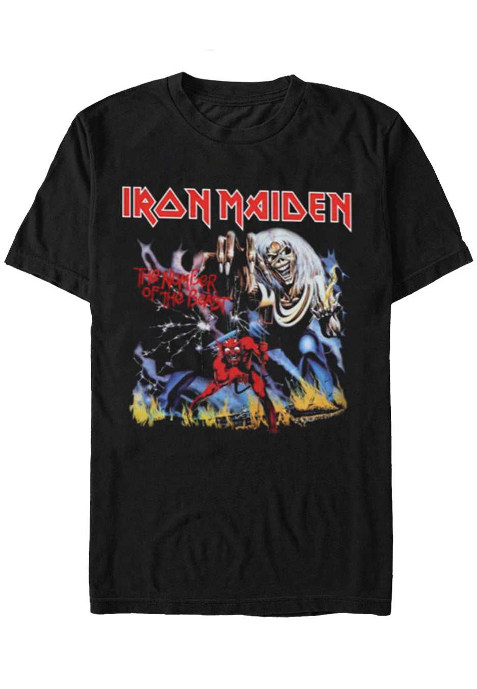 iron-maiden-notb-some-kind-of-hell-t-shirt-noir-homme image 1