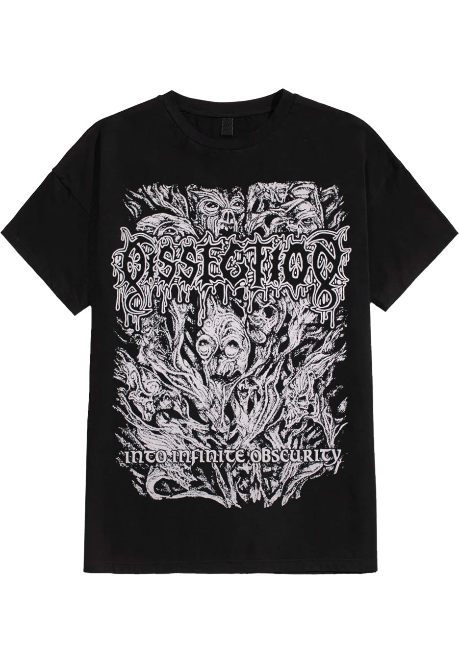 dissection-into-infinite-obscurity-t-shirt-noir-homme image 1