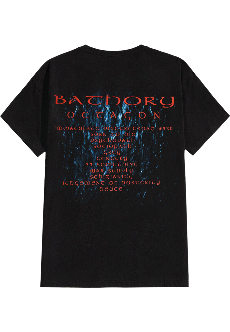 bathory-octagon-t-shirt-noir-homme-manches-courtes image 2