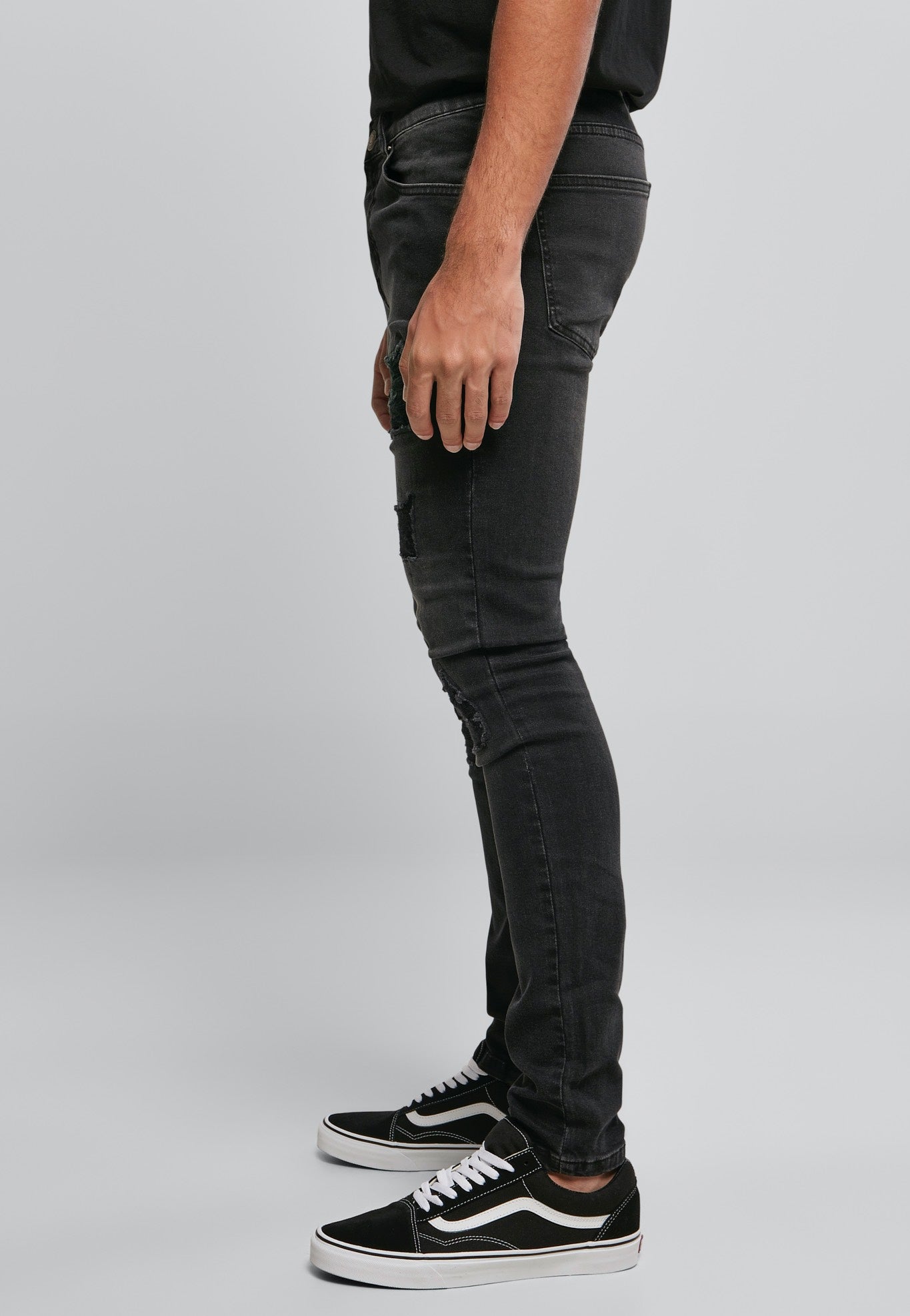 urban-classics-heavy-destroyed-jean-noir-homme-w32 image 3