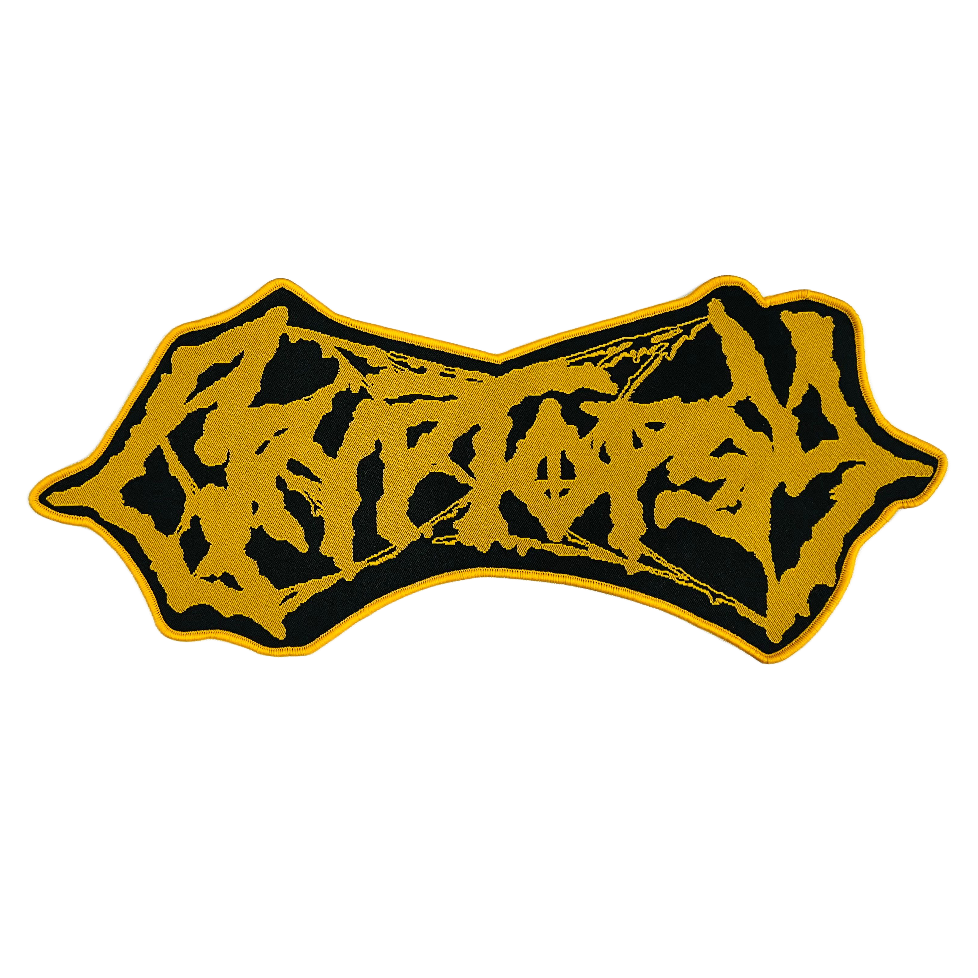 783punx-cryptopsy-yellow-logo-patch-tiss-oversize image 3