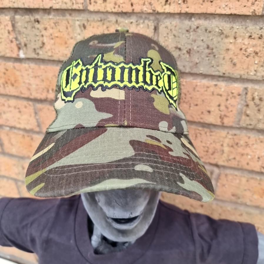 entombed-logo-casquette-trucker-camo-phosphorescente image 2