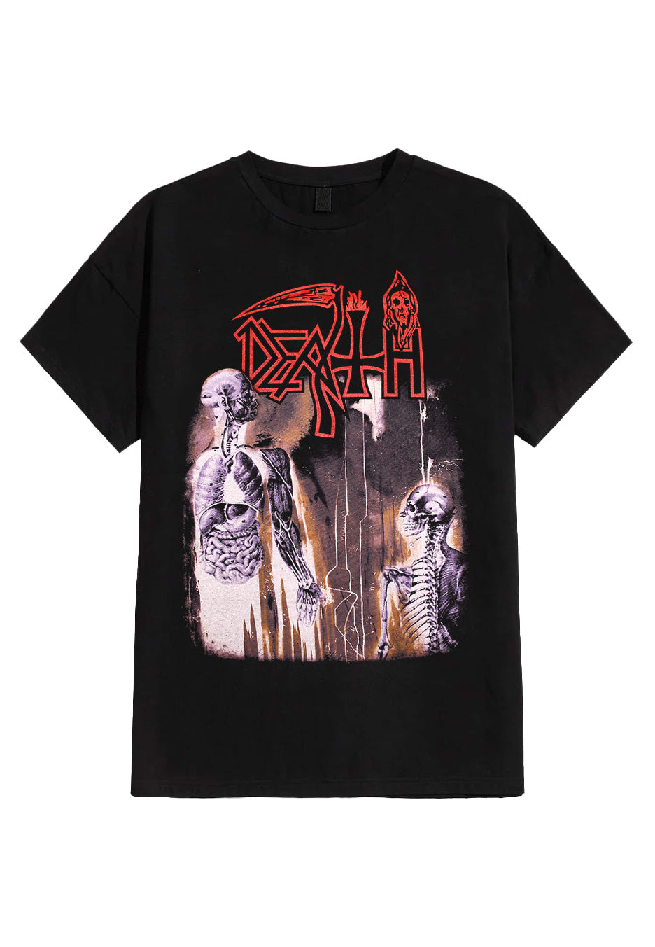 death-human-t-shirt-noir-taille-l image 1