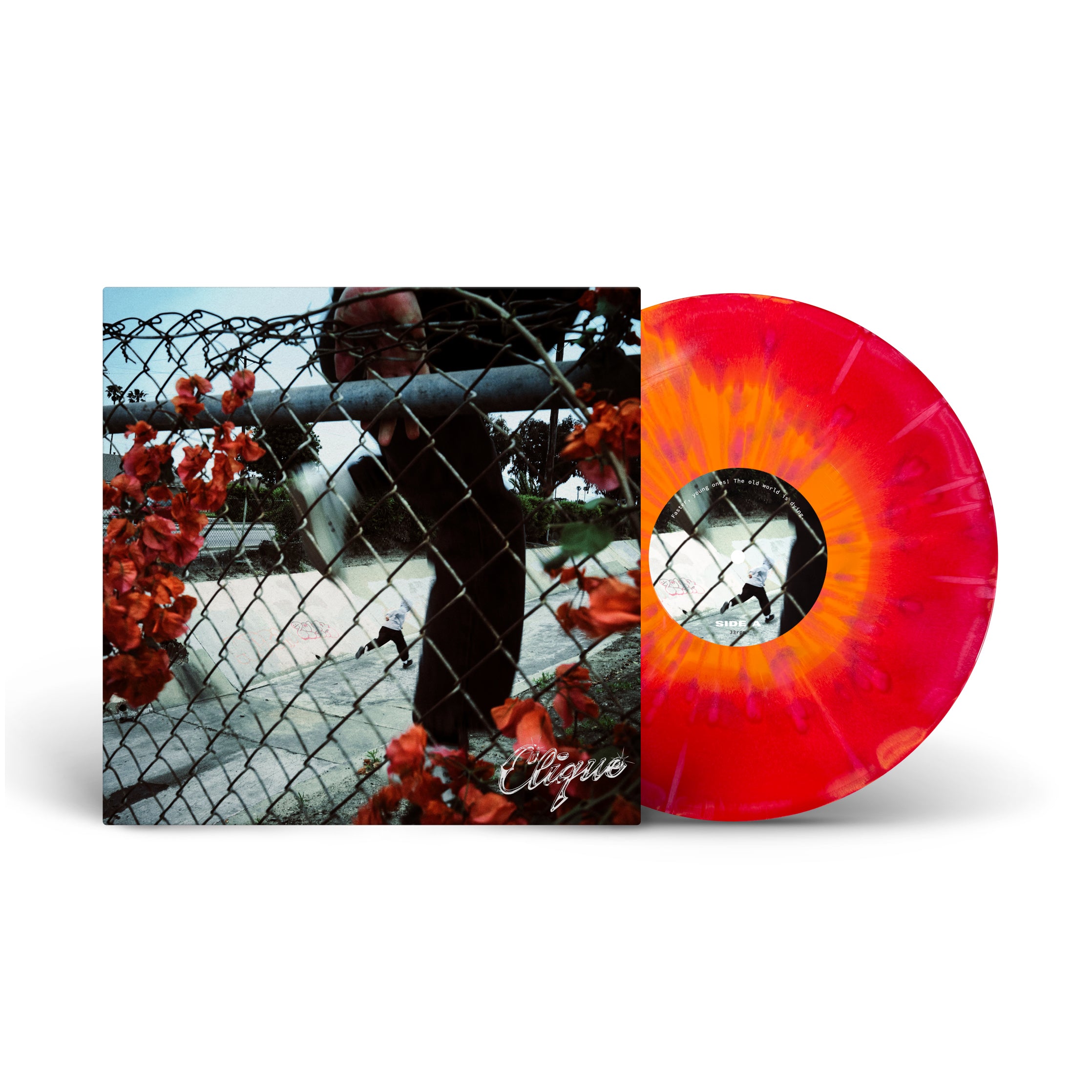 clique-in-lives-that-won-t-last-vinyle-lp-orange-splatter image 3