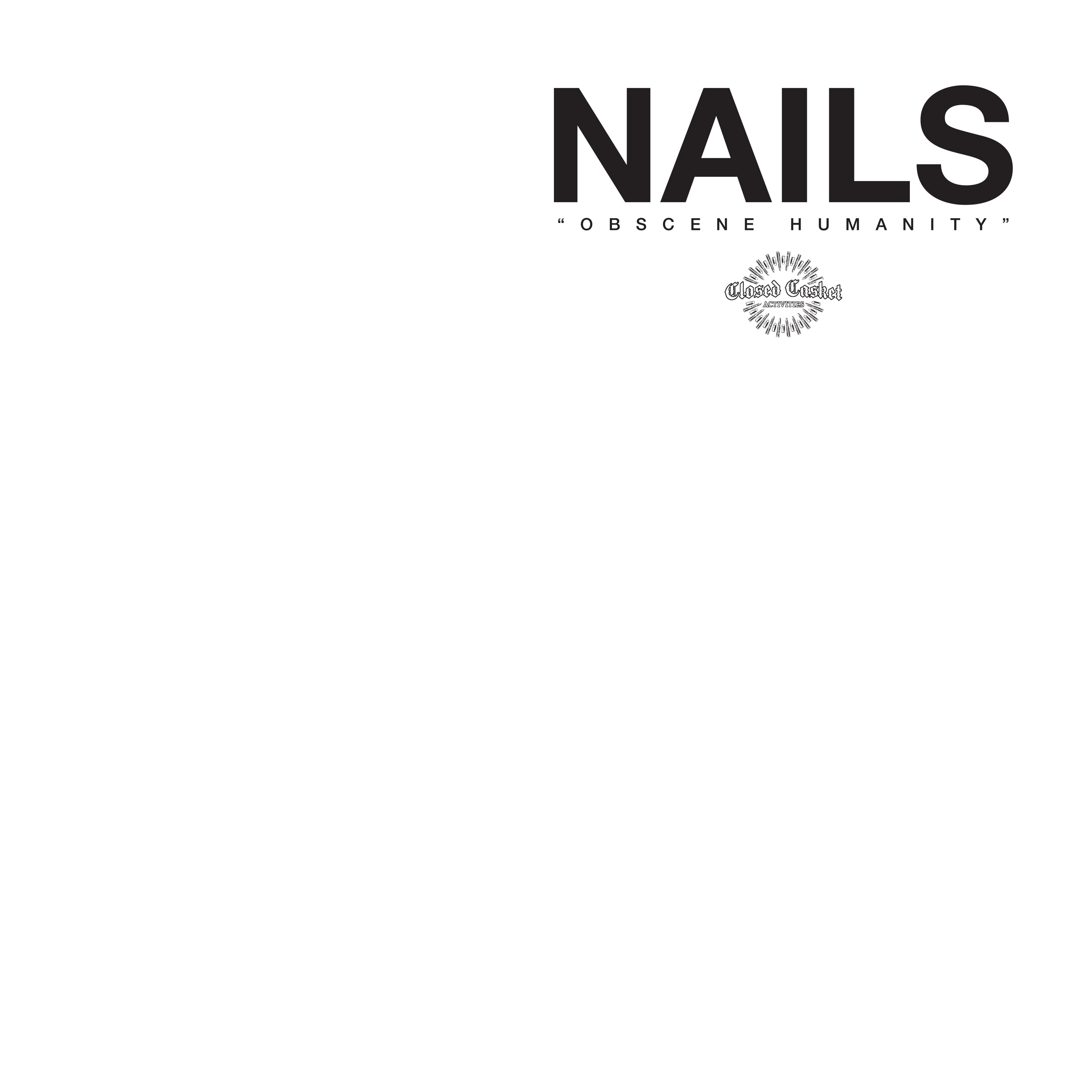 nails-obscene-humanity-vinyle-blanc-180g-12 image 1
