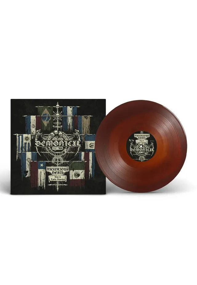 demonical-victorious-death-vinyle-rouge-red-smoke-limit image 1