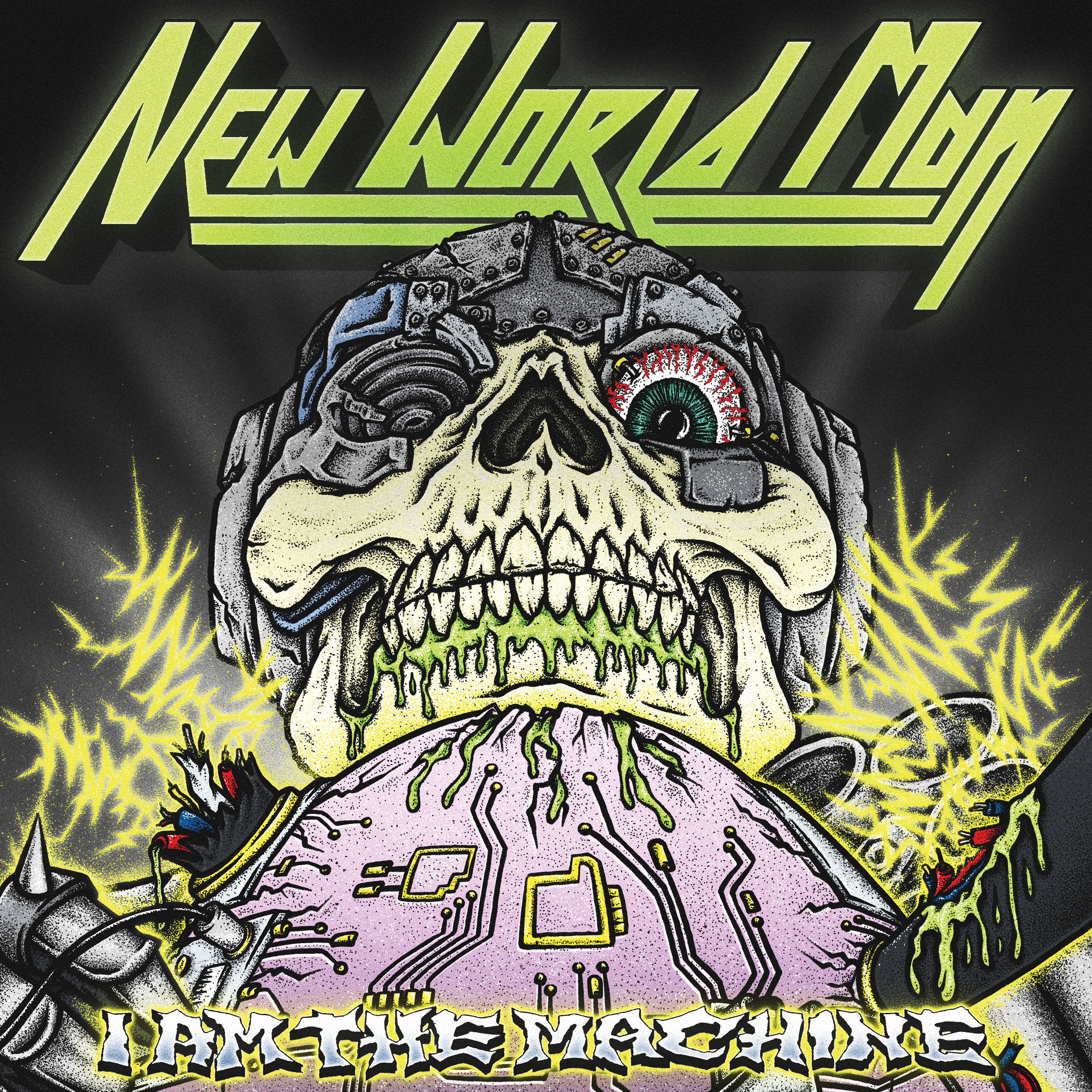 new-world-man-i-am-the-machine-vinyle-lp-glow image 1