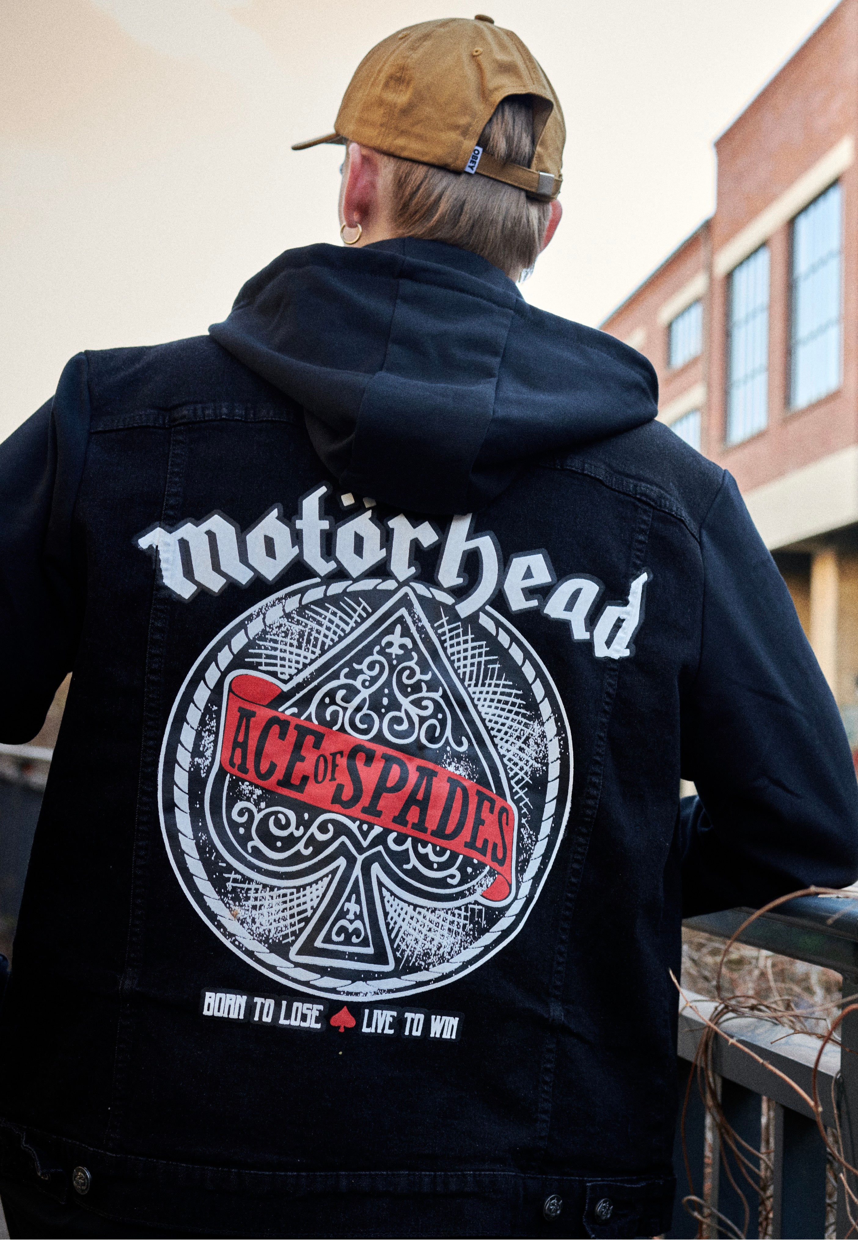 brandit-x-mot-rhead-cradock-veste-en-jean-noir-denim image 1