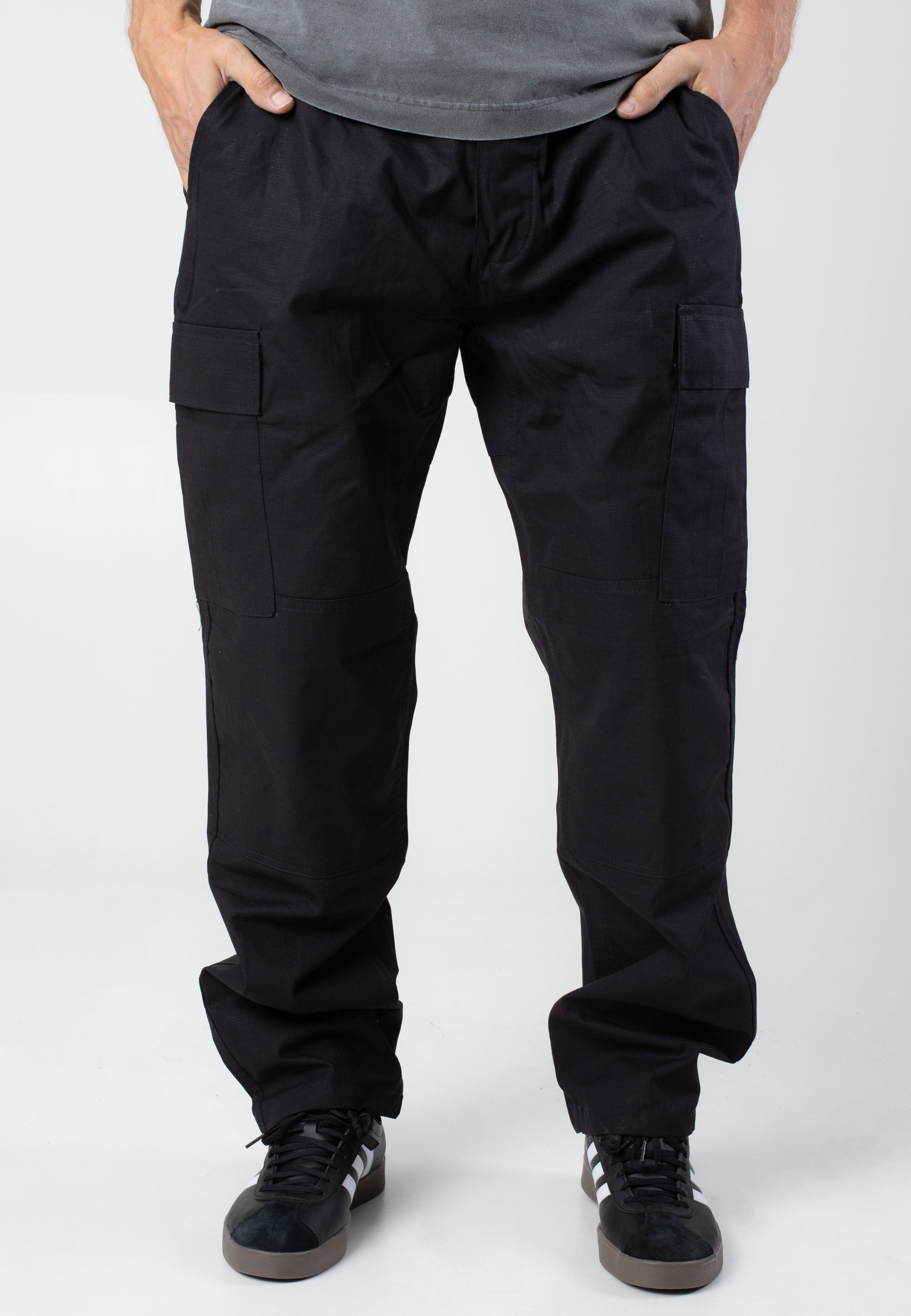 mil-tec-us-bdu-pantalon-cargo-noir-homme image 2