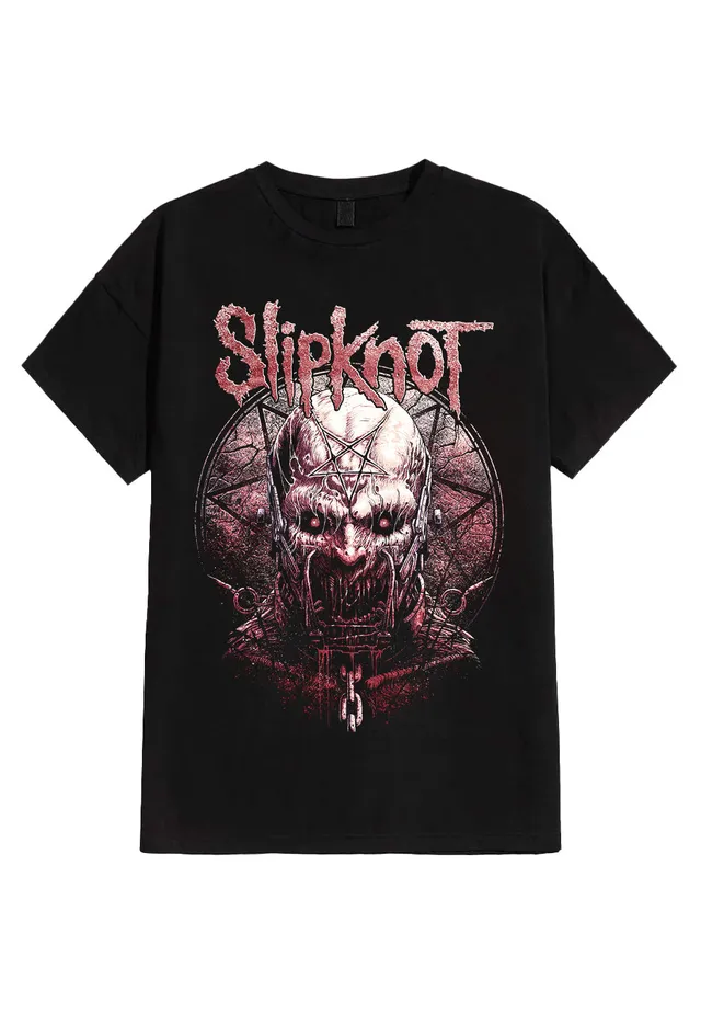 slipknot-slaughterer-t-shirt-noir-manches-courtes-metal image 1