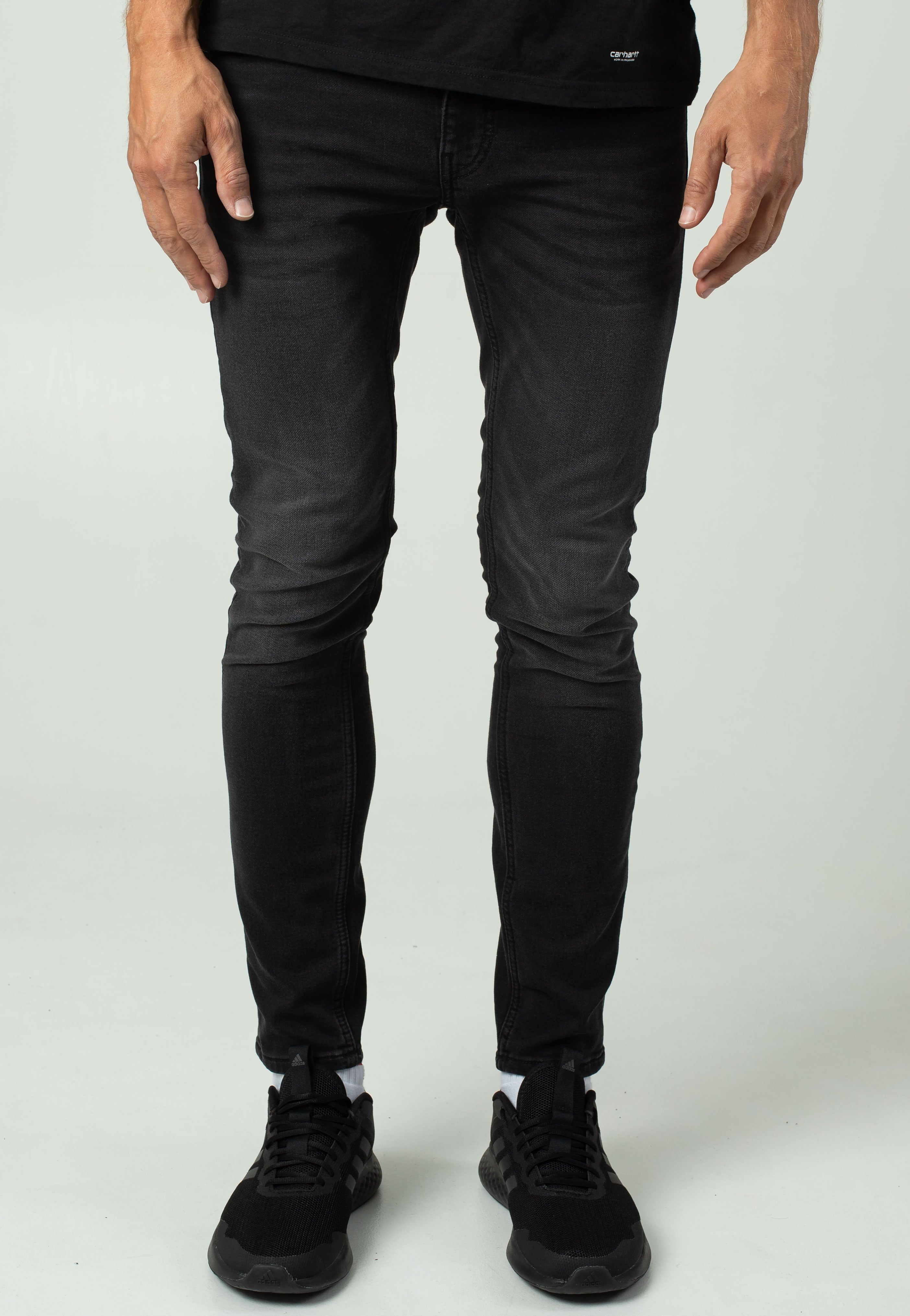 only-sons-warp-skinny-jogg-jean-noir-washed-black-denim image 1
