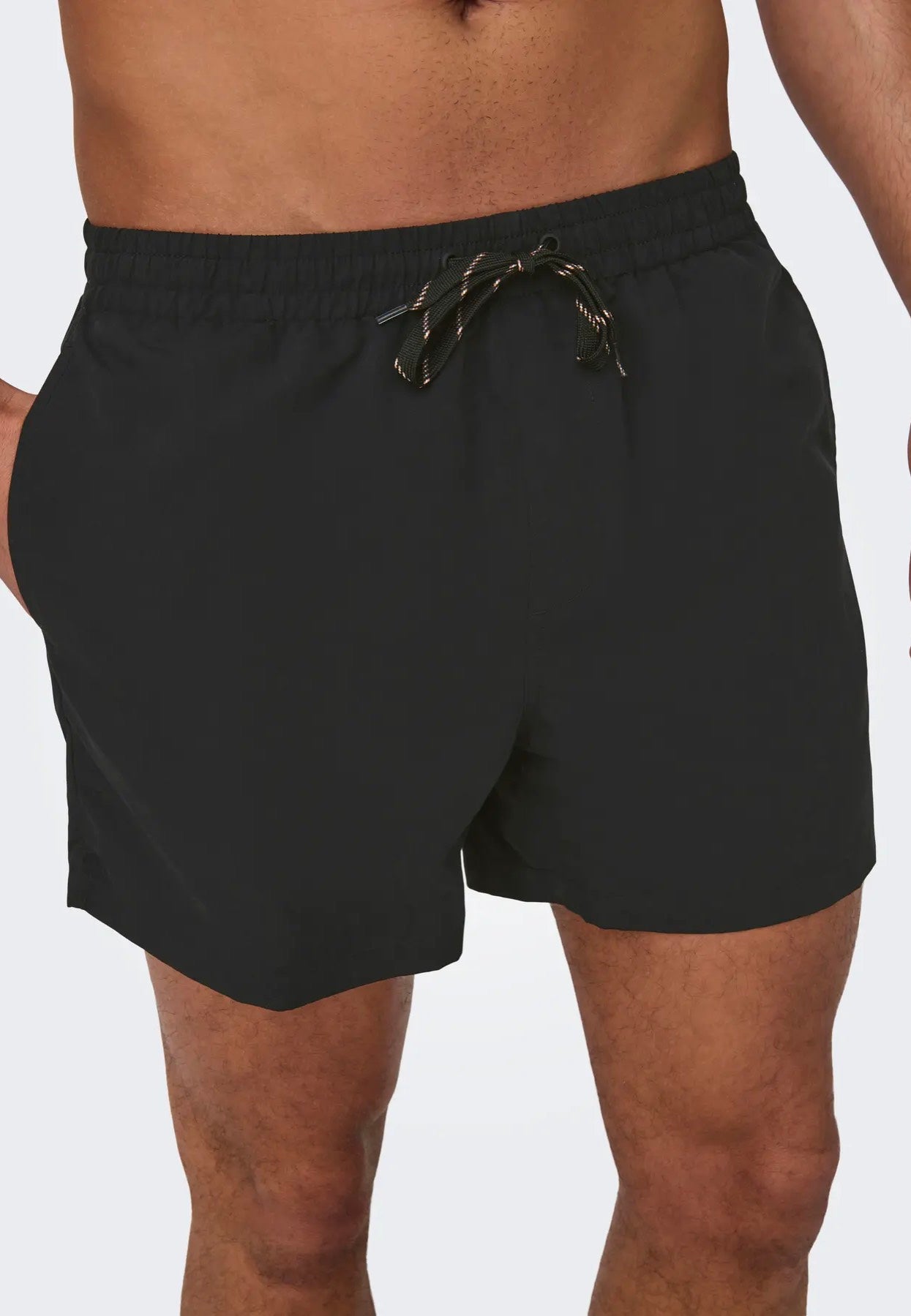 only-sons-ted-life-black-short-de-bain-noir-homme image 3