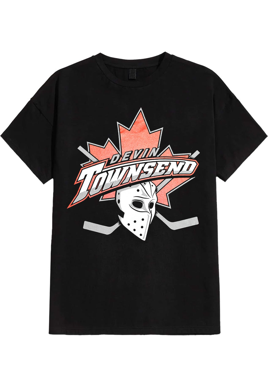 devin-townsend-hockey-t-shirt-noir-homme-manches-courtes image 1