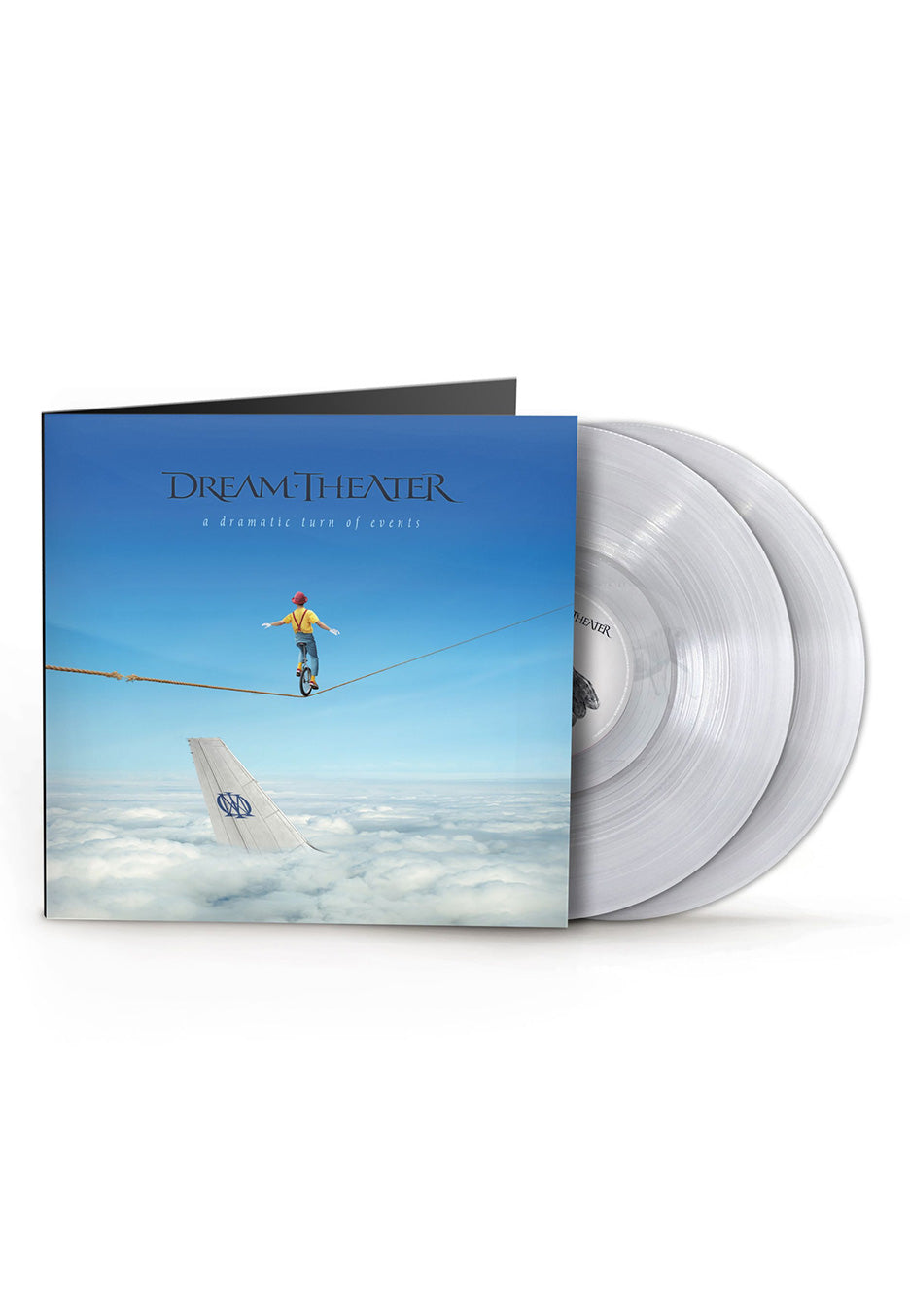 dream-theater-a-dramatic-turn-of-events-vinyle-clear-2lp image 1