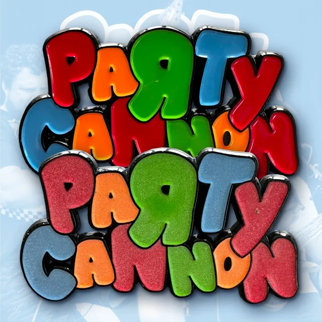 party-cannon-pin-mail-phosphorescent-glow-in-the-dark image 1