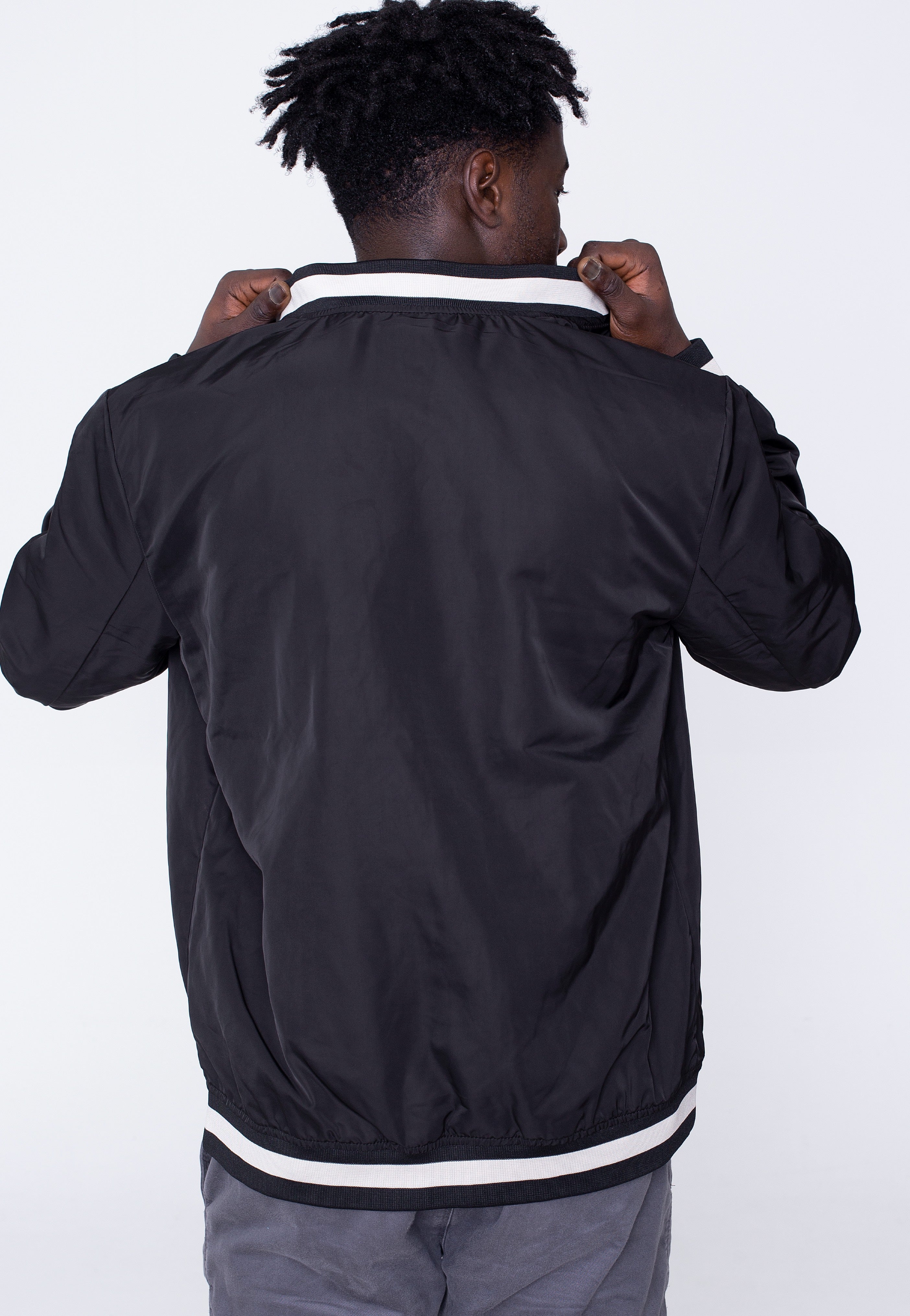 only-sons-ace-varsity-black-veste-bomber-noir image 6