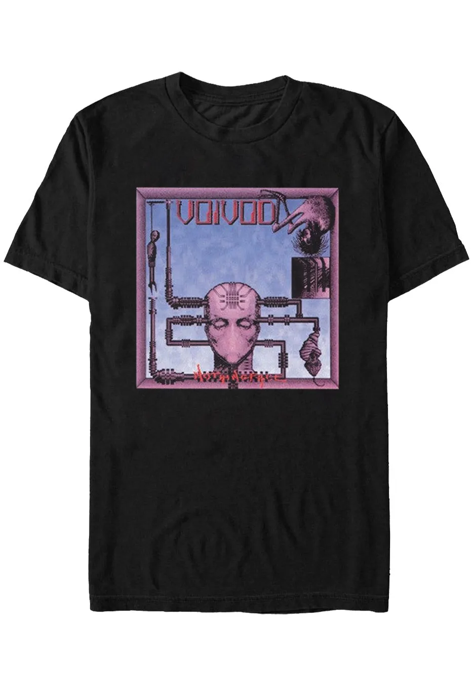 voivod-nothingface-t-shirt-noir-homme-taille-m image 1