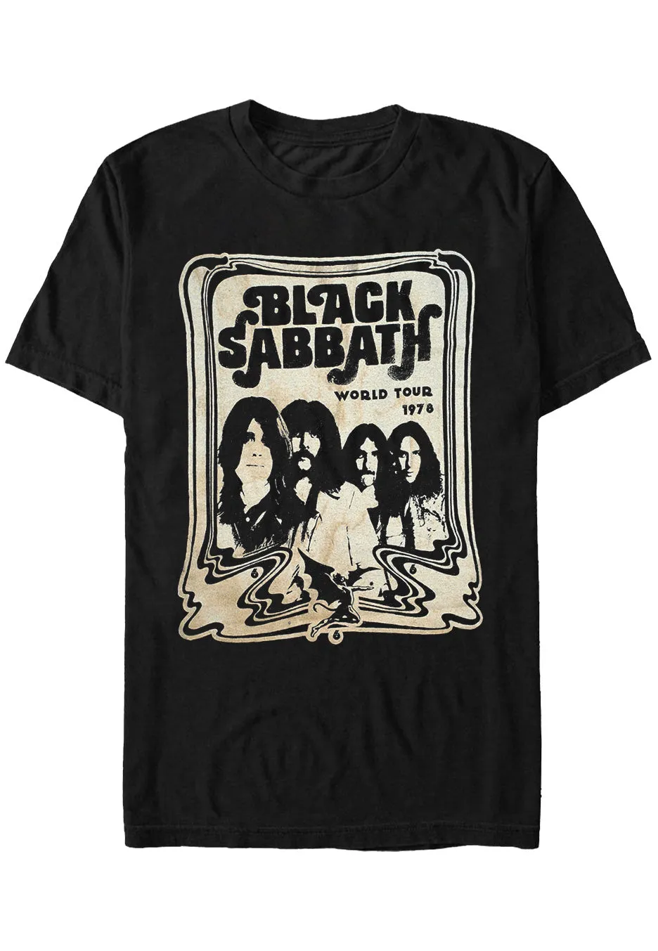 black-sabbath-world-tour-1978-t-shirt-noir-homme image 1