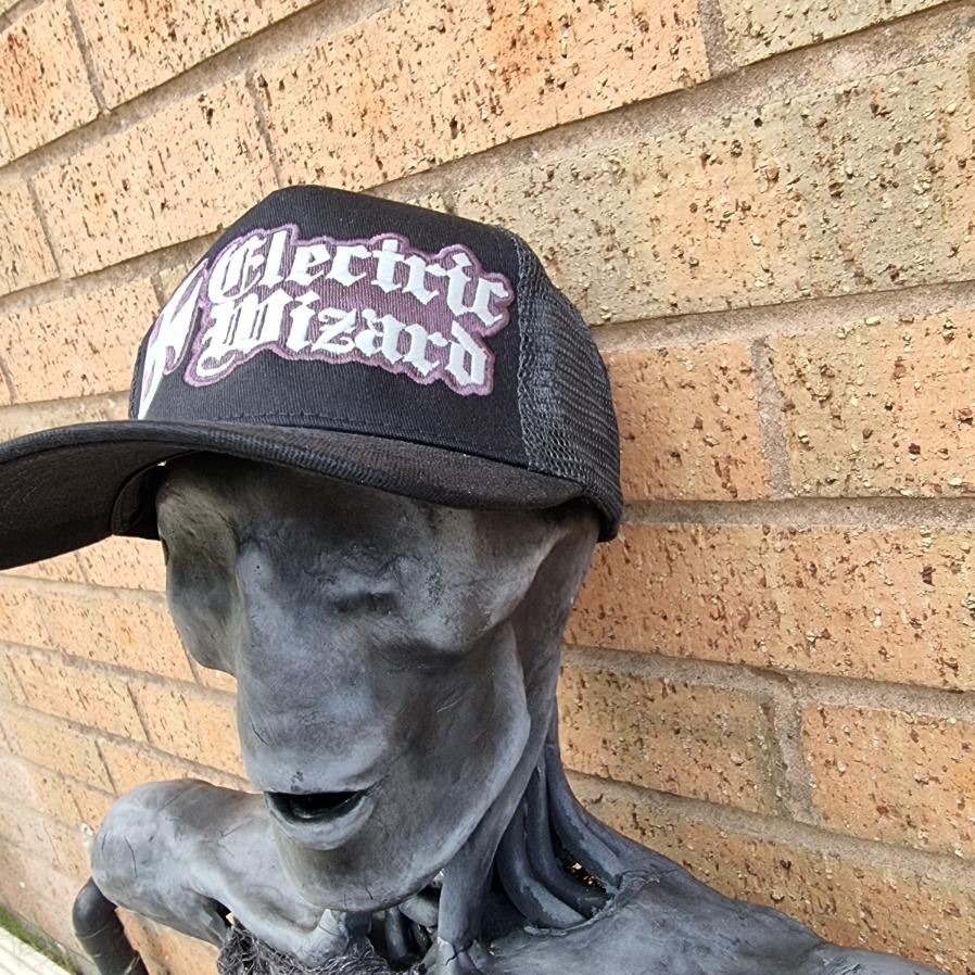 electric-wizard-logo-casquette-trucker-phosphorescent image 2