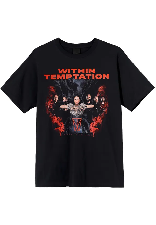 within-temptation-carry-fire-tour-2022-t-shirt-noir-symphonique image 1