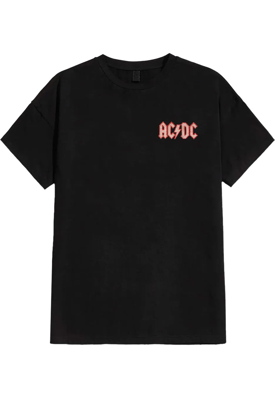 ac-dc-mini-logo-dirty-deeds-t-shirt-noir-homme-manches-courtes image 1