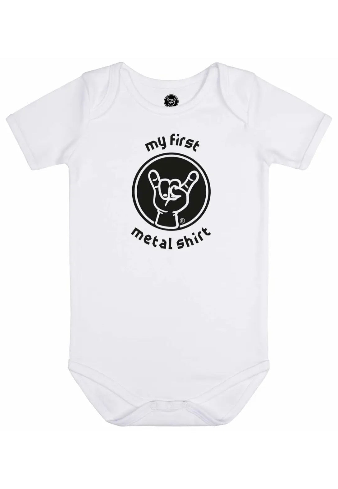 metal-kids-my-first-metal-shirt-body-b-b-blanc-56-62 image 1