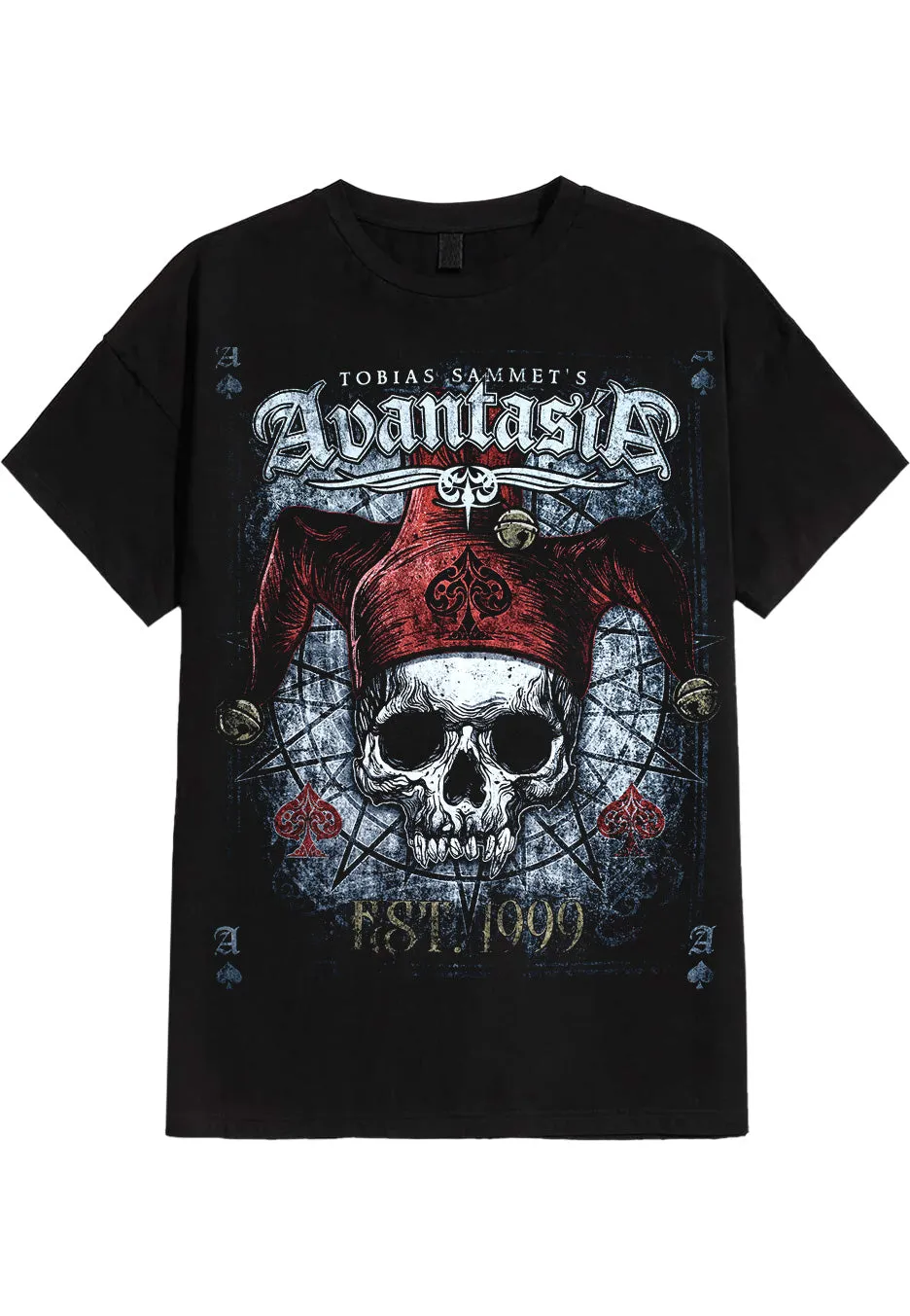 avantasia-jester-festival-2024-t-shirt-noir-homme-taille-xl image 1