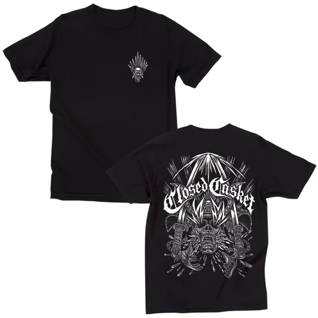 closed-casket-cca-sugi-t-shirt-noir-logo image 1