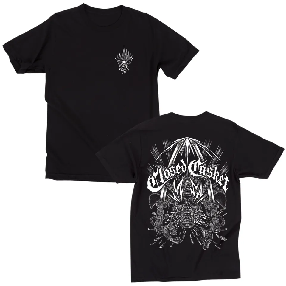 closed-casket-cca-sugi-t-shirt-noir-logo image 1