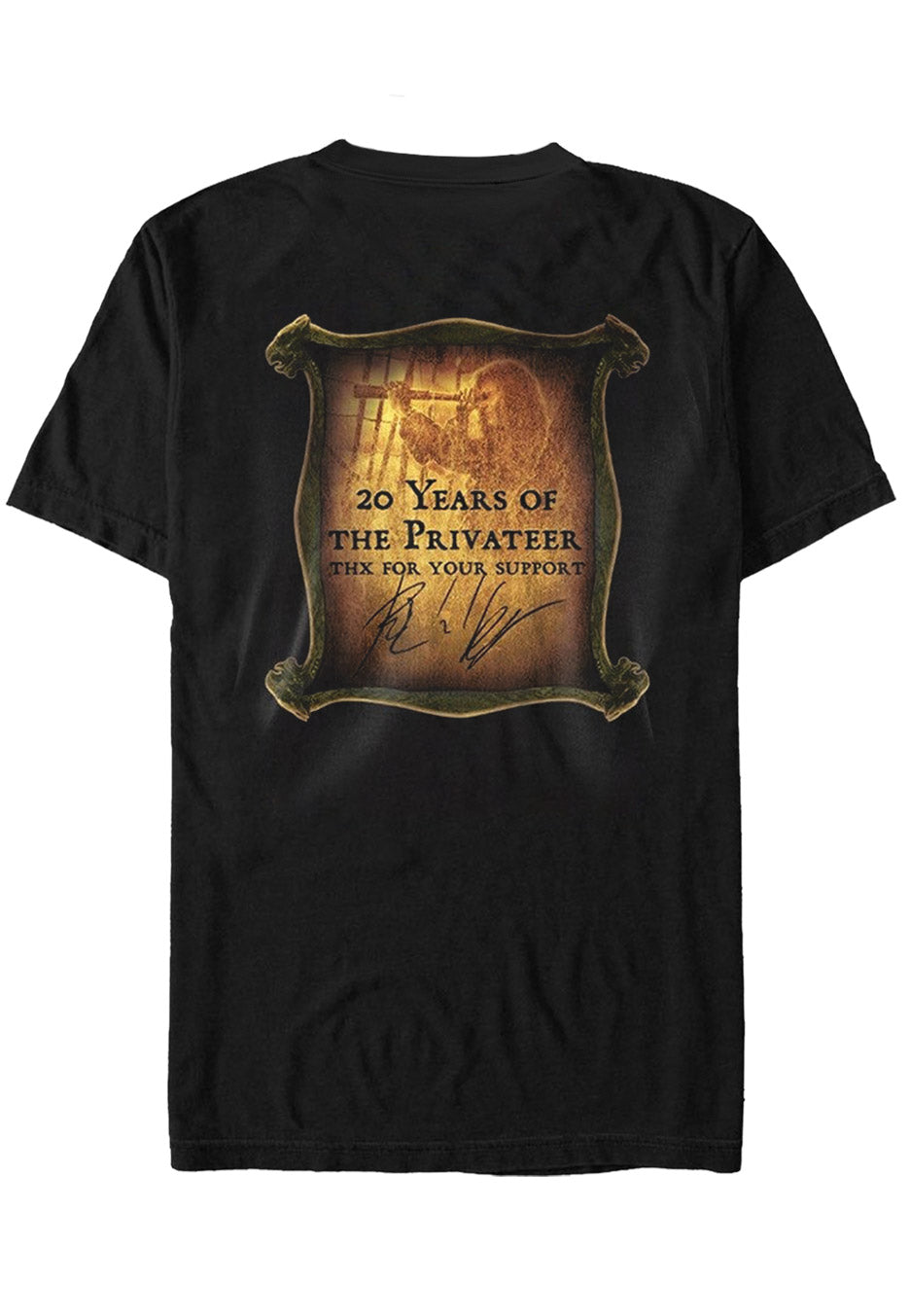 running-wild-privateer-t-shirt-noir-heavy-metal image 2