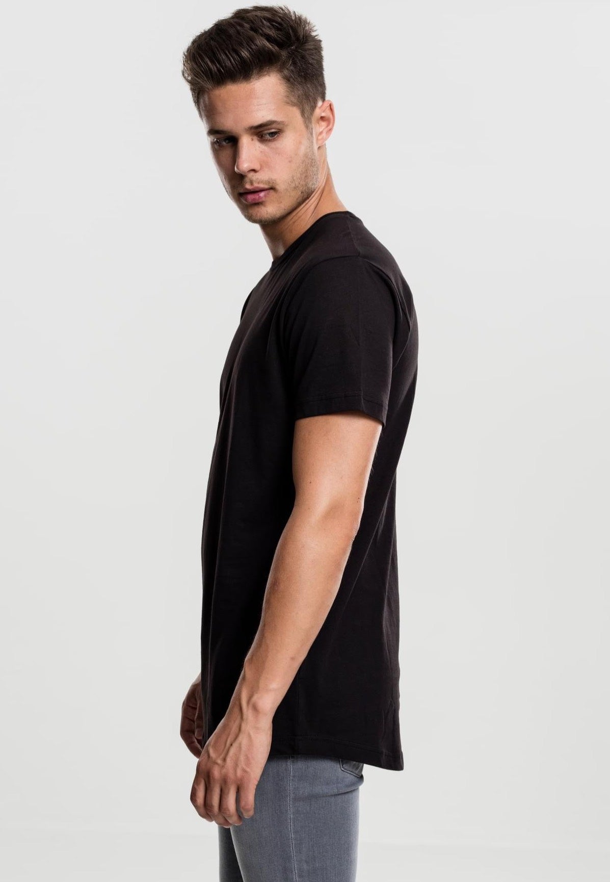 urban-classics-shaped-long-t-shirt-noir-homme image 3