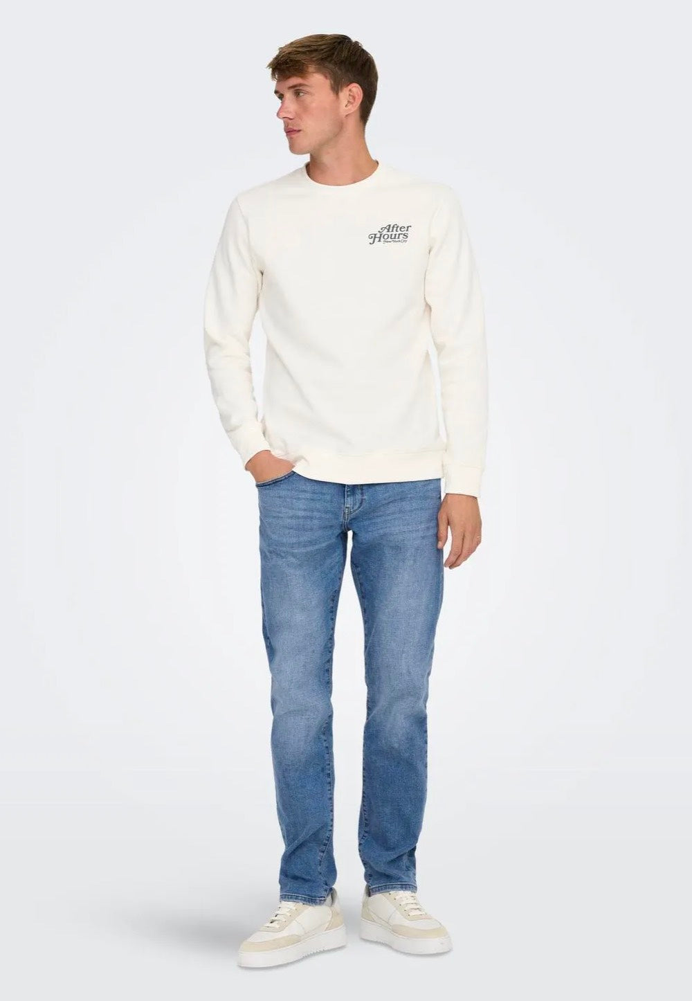only-sons-weft-reg-jax-jean-regular-homme-bleu-w32-l32 image 2