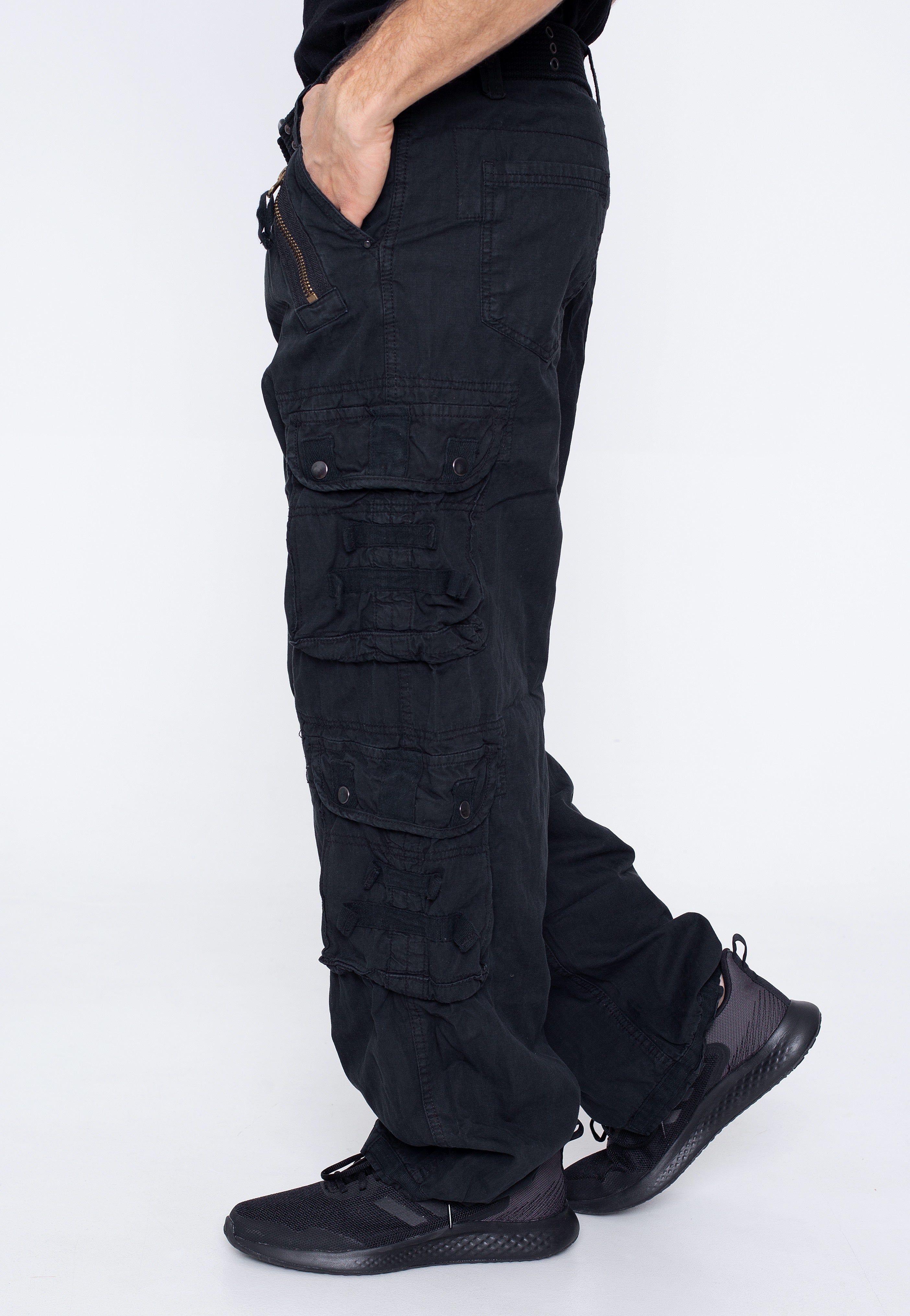 surplus-royal-traveler-cargo-homme-noir image 2