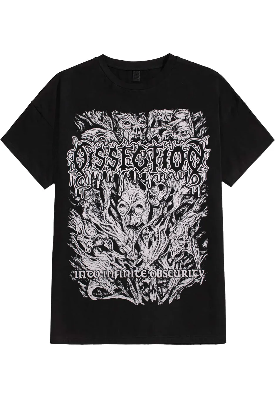 dissection-into-infinite-obscurity-t-shirt-noir-homme image 1