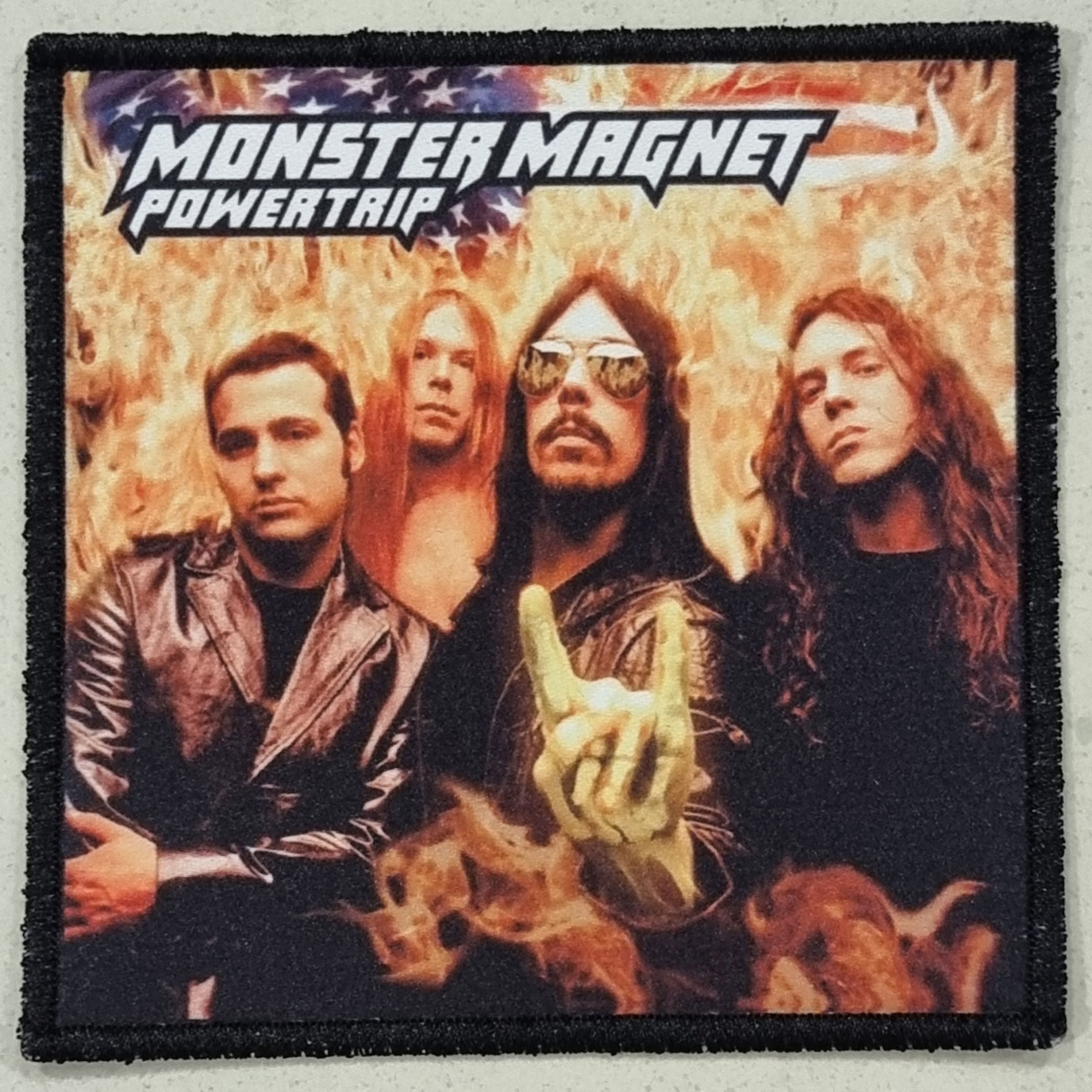 monster-magnet-powertrip-petit-patch-cousu image 1