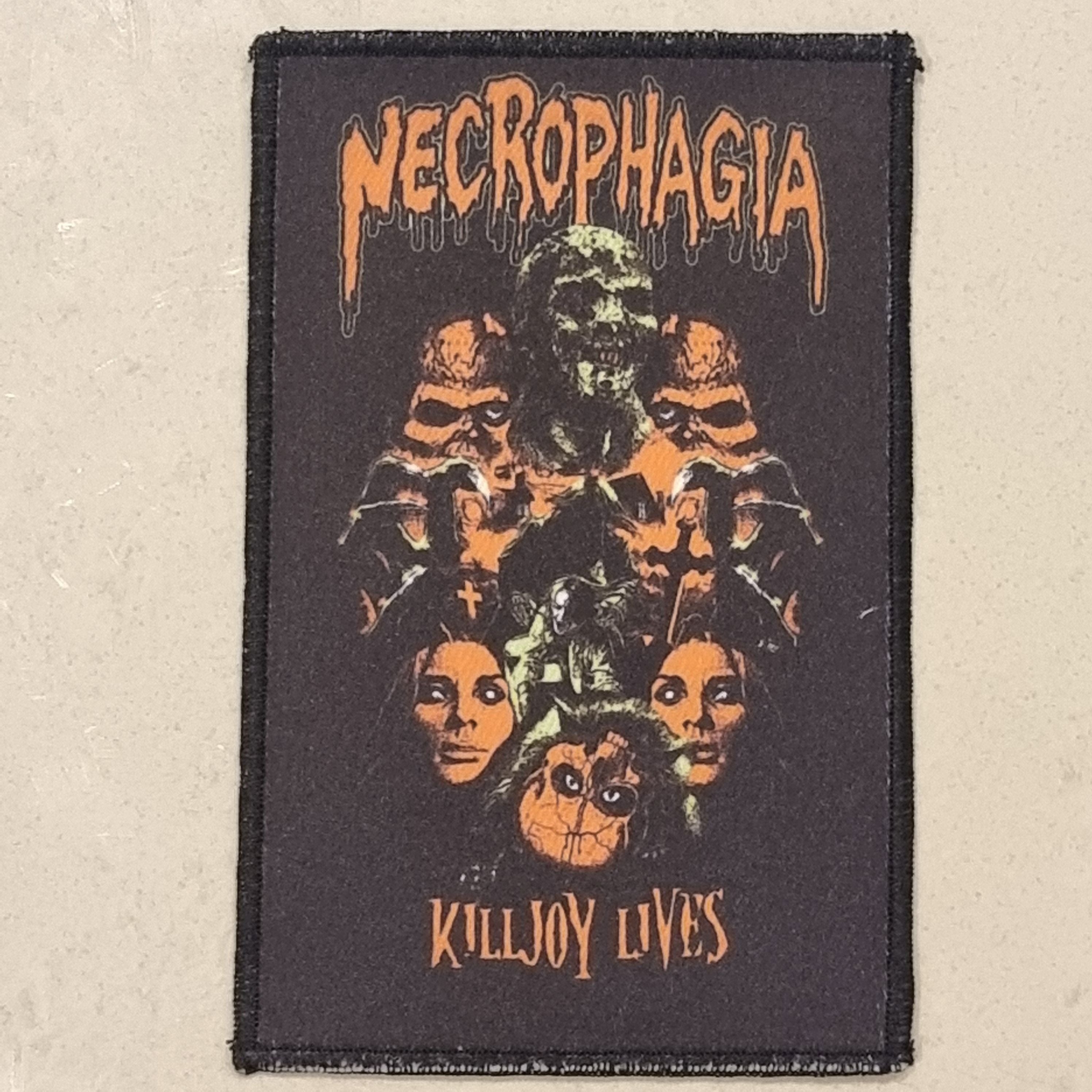 783punx-necrophagia-killjoy-lives-patch-coudre image 1