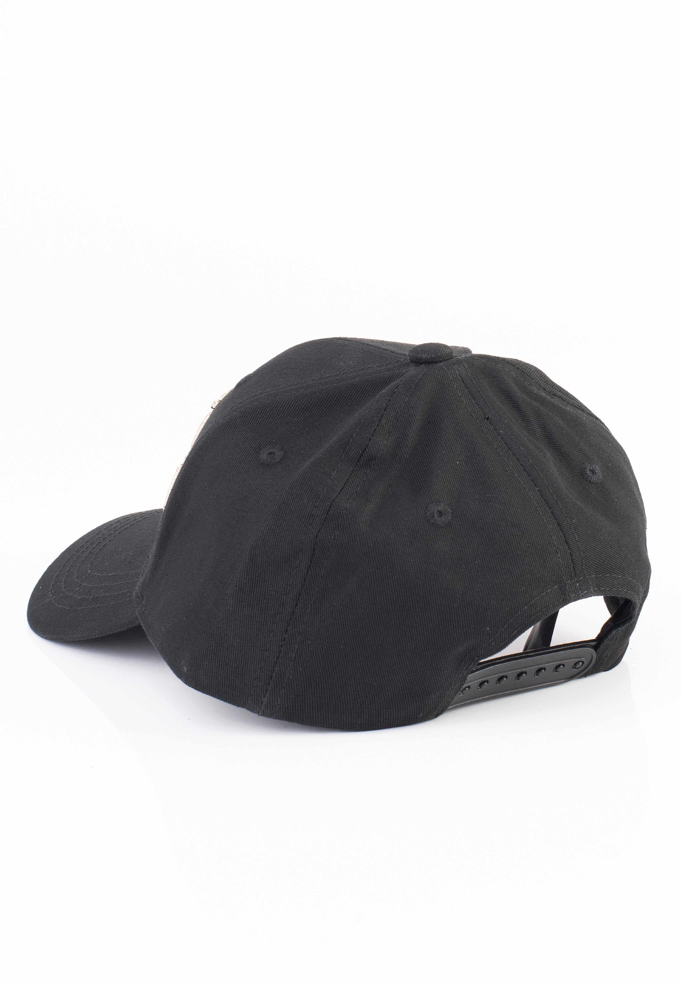 black-sabbath-text-logo-casquette-noire-snapback image 3