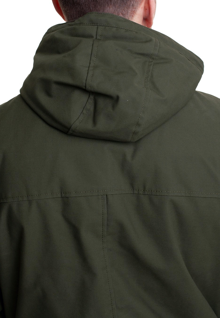 vintage-industries-hudson-dark-olive-veste-hiver-olive-taille-m image 8