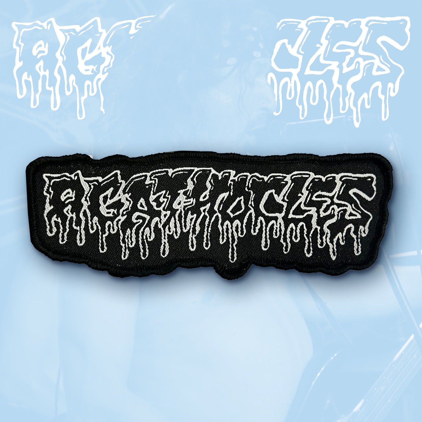 agathocles-logo-oversized-patch-cusson-tiss-30-cm image 2