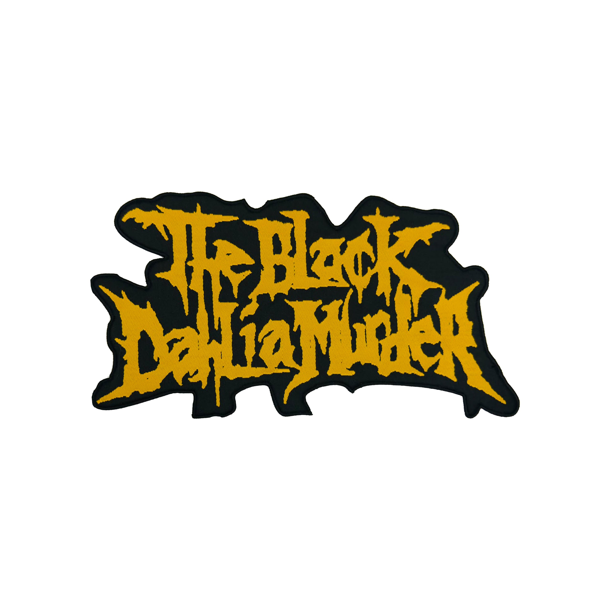 the-black-dahlia-murder-logo-patch-surdimensionn-bordure-noire image 2