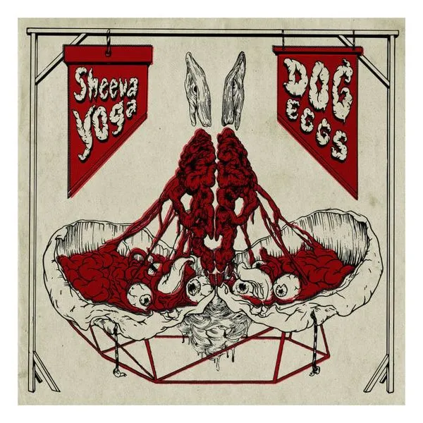 sheeva-yoga-dog-eggs-split-lp-vinyle-hardcore-grind image 1