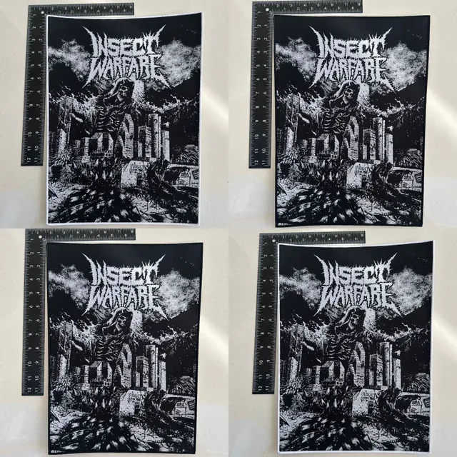 insect-warfare-world-extermination-backpatch-tiss-noir image 1