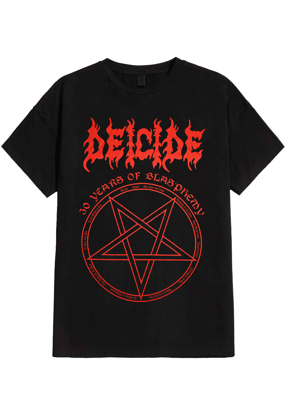 deicide-30-years-of-blasphemy-t-shirt-noir-homme image 1
