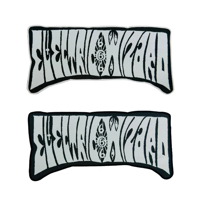 electric-wizard-logo-patch-tiss-oversize-bordure-noire image 1