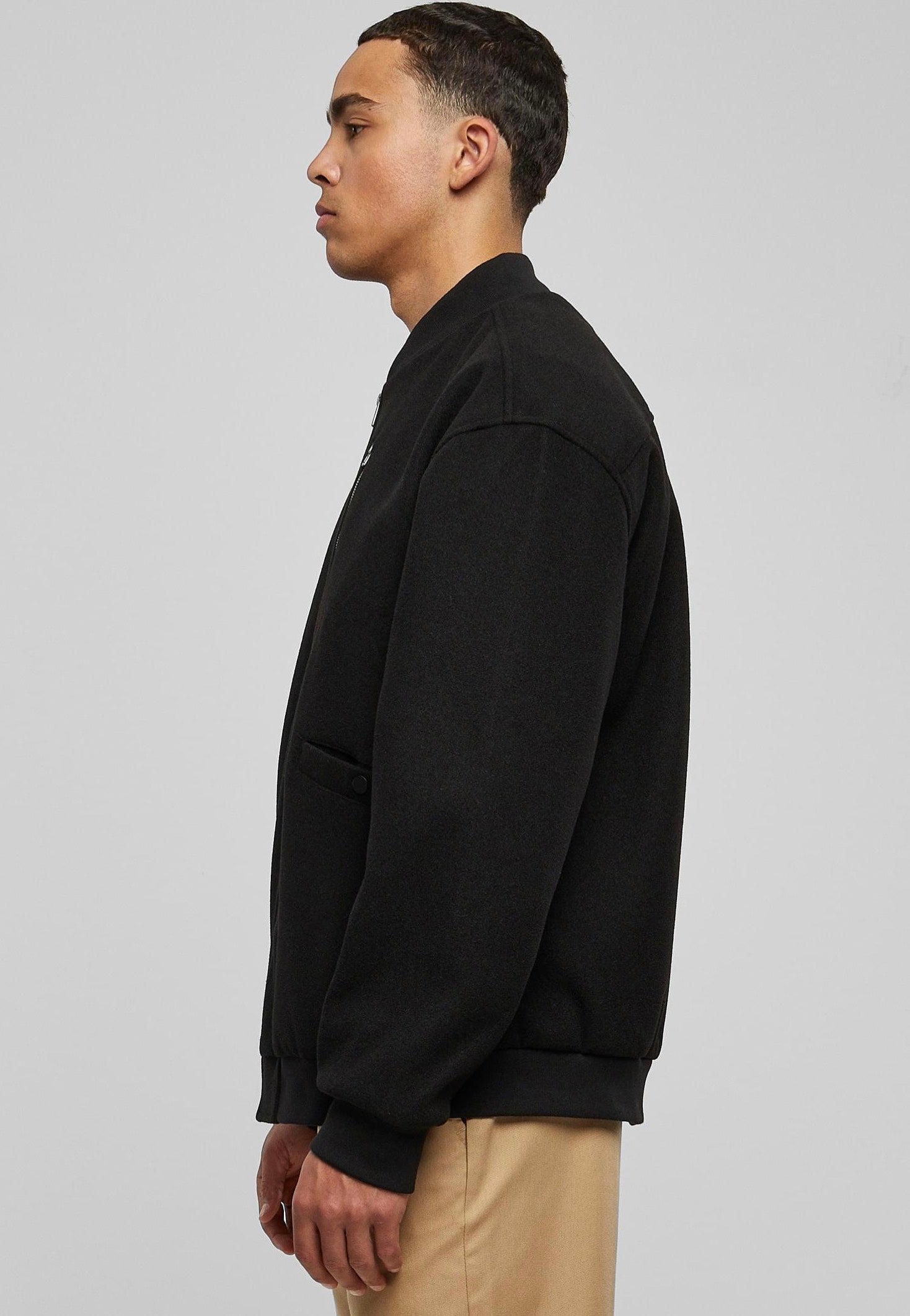 urban-classics-bomber-blouson-veste-homme-noir image 2