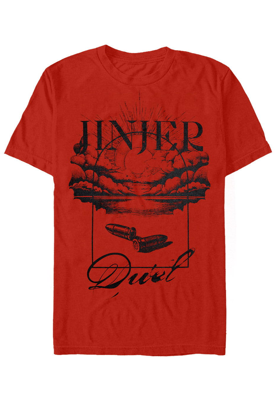 jinjer-redemption-red-t-shirt-m-tal-rouge-homme image 1