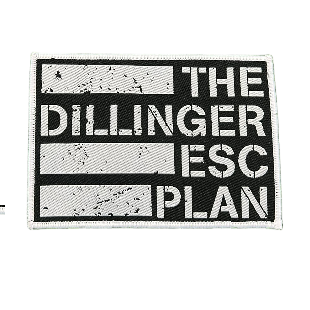 dillinger-escape-plan-logo-patch-tiss-bordure-noire image 4