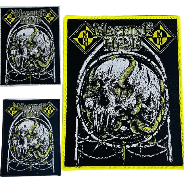 machine-head-rotten-cusson-tiss-bordure-noire image 1