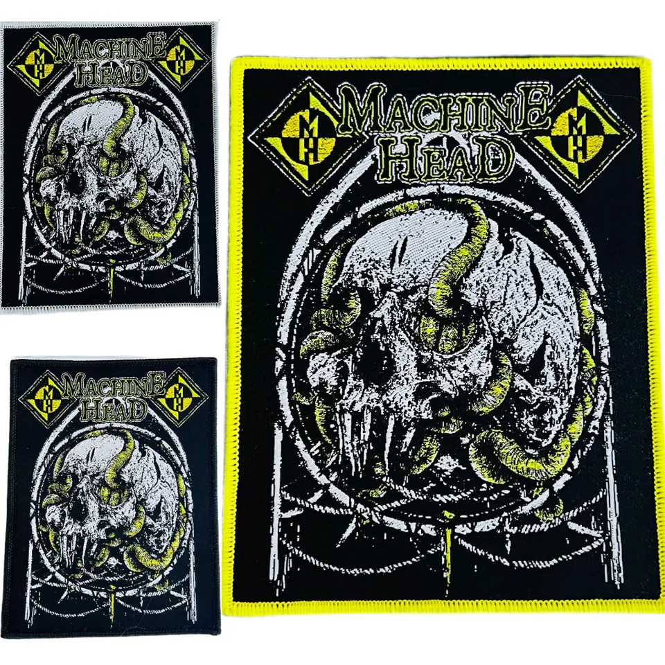 machine-head-rotten-cusson-tiss-bordure-noire image 1